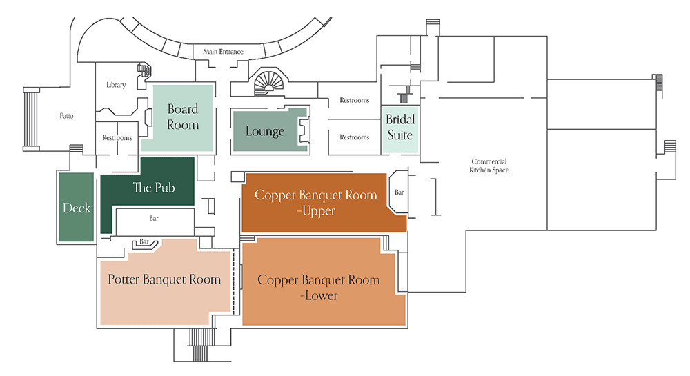 Beeches Venue Floor Plan